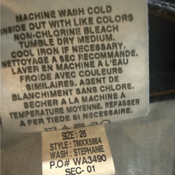 JOES JEANS Women’s Dark Blue Visionaire Stephanie Flare Bootcut Jeans Size 26 - Picture 16 of 16